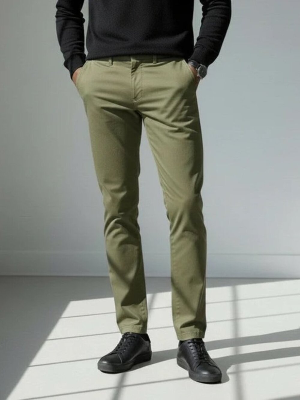Weatherpoof Vintage Men's Slim-Fit Stretch Trousers 38W X 30L MSRP $98 NEW w TAG